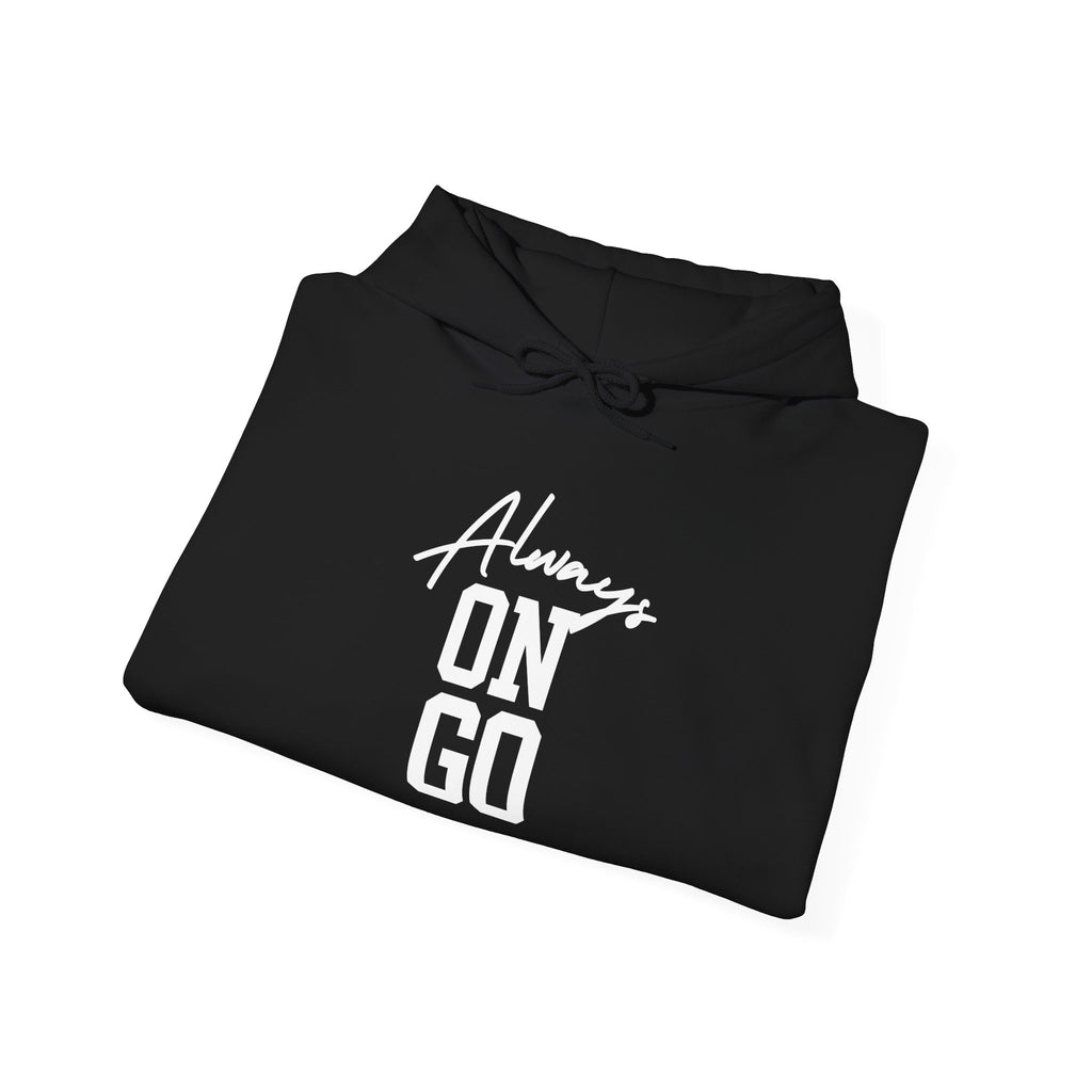 Black Dynamic 'Always On Go' Unisex Hooded Sweatshirt