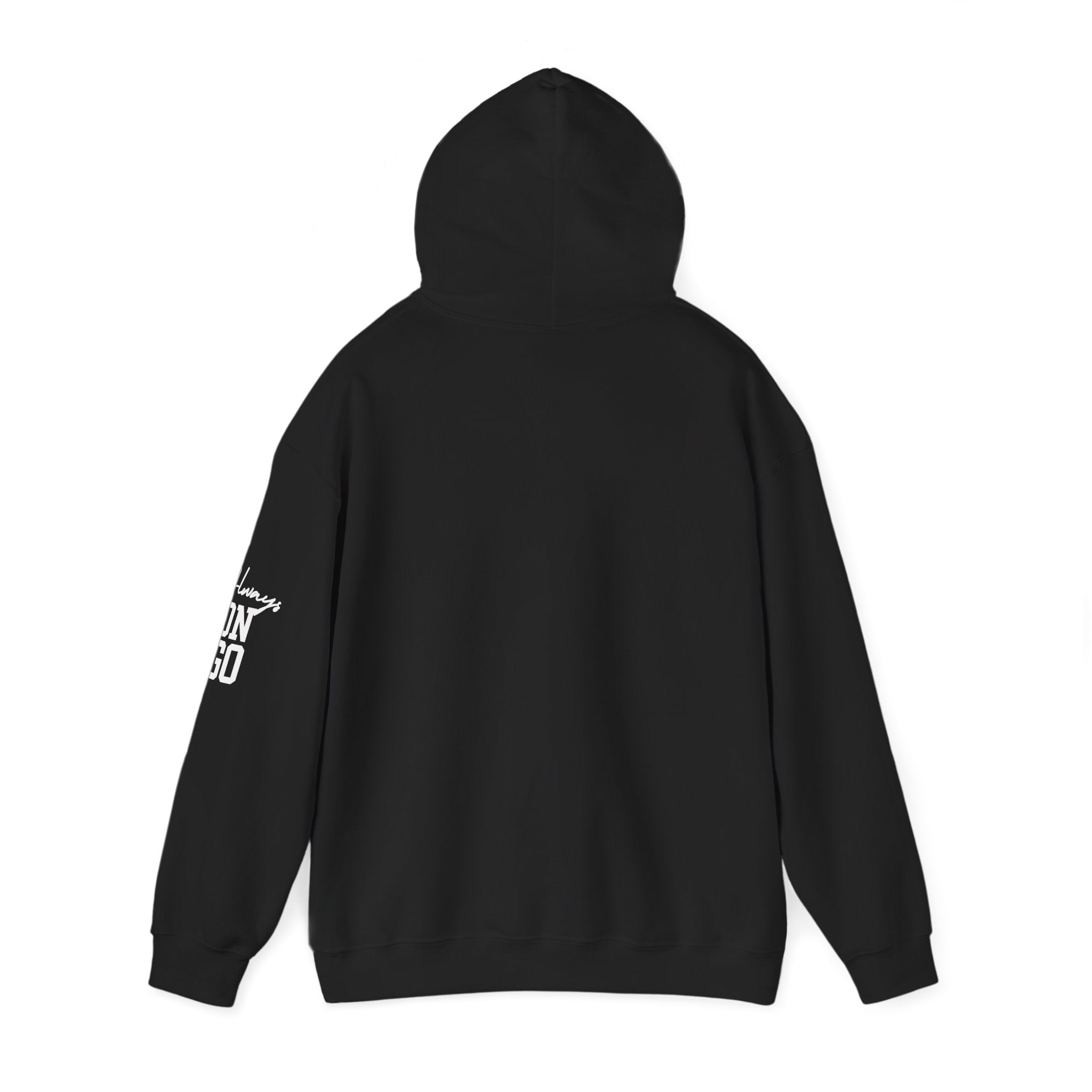 Black Dynamic 'Always On Go' Unisex Hooded Sweatshirt